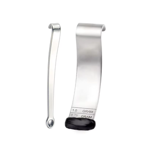 Stampa Laser personale etichetta in acciaio inox <span class=keywords><strong>Shilajit</strong></span> cucchiaio scala di metallo cucchiaio appeso tazza cucchiaio per <span class=keywords><strong>Shilajit</strong></span> - Product Image 1