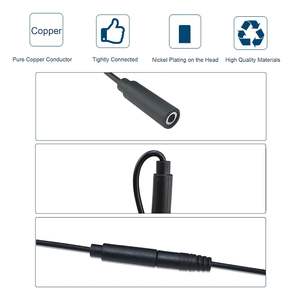3.5mm femelle connecteur de prise Jack à fil nu extrémité ouverte <span class=keywords><strong>casque</strong></span> Aux câble <span class=keywords><strong>Audio</strong></span> pour <span class=keywords><strong>casque</strong></span> écouteur Microphone réparation de cordon - Product Image 5