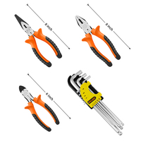 Solude – Coffret de 12 outils combinés : clés hexagonales et pinces, idéal pour les cadeaux promotionnels