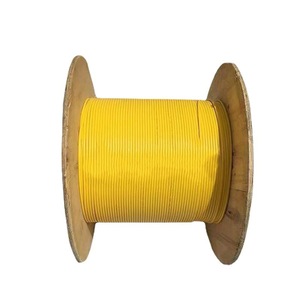 GLGW Indoor Multimode Fiber Optic Cable GJPFJH 4 6 12 24 Core G652 Yellow PVC LSZH Jacket Aramid Yarn <b>Soft</b> <b>Wire</b> - Product Image 4