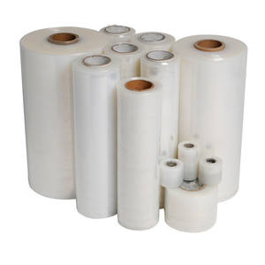 Vietnam prix d'usine Transparent LLDPE palette Film étirable plastique polyéthylène Film Lldpe emballage PE Strech Film emballage - Product Image 1