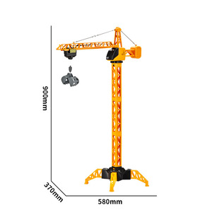 AiJH - Grúa <span class=keywords><strong>de</strong></span> <span class=keywords><strong>Juguete</strong></span> con Control Remoto <span class=keywords><strong>de</strong></span> 6 Canales, Rotación <span class=keywords><strong>de</strong></span> 360 Grados, Grúa <span class=keywords><strong>de</strong></span> Construcción RC con Luces para Niños, <span class=keywords><strong>Juguete</strong></span> <span class=keywords><strong>de</strong></span> Excavadora RC - Product Image 6