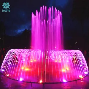 Guter Preis bunte Led-Lichter mini musikalischer Outdoor-Wasserbrunnen