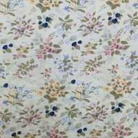 Tissu en coton 100% imprimé numériquement, imprimé petites fleurs, respirant, pour robes d'été pour filles et femmes, chemisiers, blouses