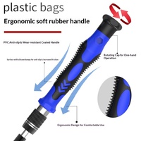 Kit d'outils multifonctionnel 89-en-1 en acier au chrome-vanadium avec embouts multiples pour démontage manuel de montres et horloges, tournevis portable