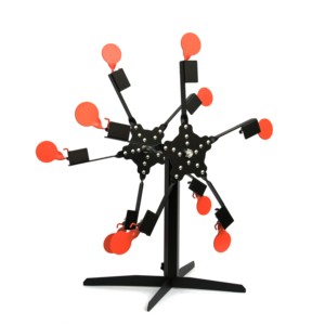 Cible <span class=keywords><strong>de</strong></span> pratique <span class=keywords><strong>de</strong></span> chasse à Double grande roue personnalisable 22lr, cible <span class=keywords><strong>de</strong></span> tir en métal à granulés - Product Image 3