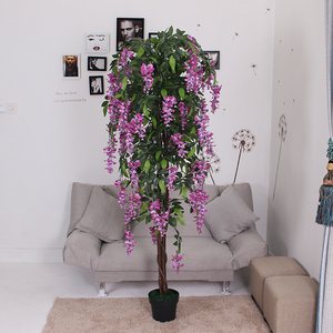 Plante artificielle en gros de nouveau style, plante de glycine artificielle personnalisée - Product Image 1