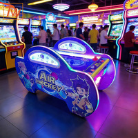Table de jeu de hockey sur air TOPWAY pour 2 joueurs, de qualité commerciale, pour aire de jeux intérieure, centre commercial, zone de divertissement
