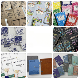 A5 semplice carta Kraft retrò bobina <span class=keywords><strong>libro</strong></span> studente linea orizzontale superficie morbida copia blocco note cartone animato carino taccuino personalizzazione - Product Image 3