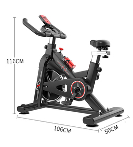 Vélo de spinning commercial ultra-silencieux, vélo d'exercice stationnaire à base stable, équipement de fitness pour entraînement cardio en salle de sport - Product Image 4