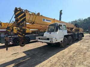 รถบรรทุกเครนขนาด50ตันจากญี่ปุ่นรถเครน TG-500E แบบไฮดรอลิกเคลื่อนที่ได้อย่างมีคะแนนปั๊มเครื่องยนต์ - Product Image 6
