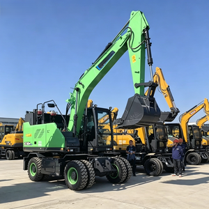 Vente flash XE160WEV, excavatrice sur roues électrique de 16 tonnes, machine à batterie haute efficacité - Product Image 4