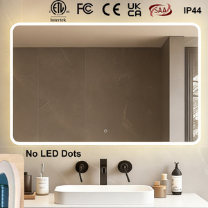 Nouveau Miroir LED Intelligent IP44 NewThingLine à <span class=keywords><strong>Prix</strong></span> de Gros, Miroir Anti-Buée à 3 Couleurs Changeantes pour Projets Immobiliers - Product Image 1