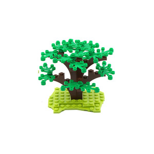 WW2 militaire Mini soldat Figure armée arme <span class=keywords><strong>Sence</strong></span> petite plante arbre briques bloc de construction jouets - Product Image 6