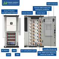 Système de stockage d'énergie commercial JApower tout-en-un avec onduleur Deye, 60kW, 70kW, 80kW, 208kWh, 215kWh, 230kWh
