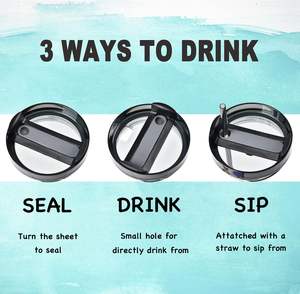 Vaso Térmico Personalizado de 40 oz al por Mayor, Taza de Viaje de Acero Inoxidable, Vaso Térmico para Café, Vaso al Vacío de 20oz, 30oz, 40oz con Asa y Logotipo - Product Image 4