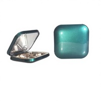 Palette de fards à paupières haut de gamme Yanxing modèle 03 carrée à 5 compartiments et 5 couleurs avec emballage en plastique ABS à impression numérique