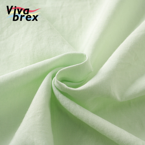 135gsm Kết cấu vải đồng bằng cho mùa xuân mùa hè Dresses phù hợp với 65% Cotton 25% Rayon 10% nylon mềm treo lên chống tĩnh điện cho hàng may mặc - Product Image 1