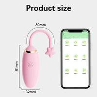Bolas Vibratorias con Control Remoto en Forma de Estrella, Masajeador Dual de Clítoris y Punto G, Juguetes Sexuales para Adultos, Masturbadores Femeninos