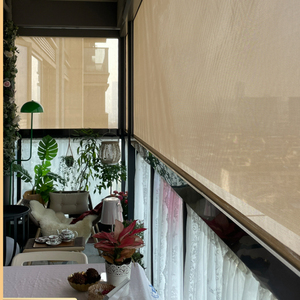 Устойчивые к ультрафиолетовым износостойкие электрические роликовые занавески, вертикальные Наружные Жалюзи - Product Image 3