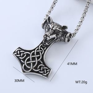 Joyería de Acero Inoxidable 316L para Hombre, Collar con Colgante de Hacha, Símbolo Pagano, Estrella de Rus, Nudo de Svarog, Joyería Vikinga - Product Image 6