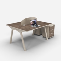 Table de réception de bureau avec tiroirs, 4, 5, 6 places, bureau modulaire, tables de bureau en métal blanc