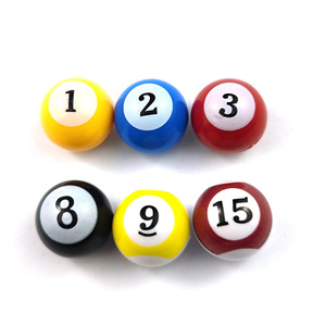 Tapas de Válvulas Serie Billiards de Aleación de Aluminio, Varios Estilos Americanos, Piezas de Modificación para Automóviles - Product Image 1
