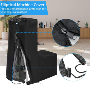Funda para Máquina Elíptica, Cubierta Protectora para Máquina de Ejercicio Elíptica, a Prueba de Polvo, para Interiores y Exteriores, para el Hogar - Product Image 3