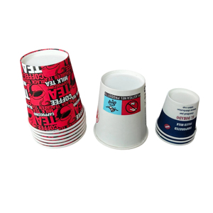 Gobelets en papier biodégradables jetables pour café à emporter, 16 oz, avec impression de logo personnalisé, avec couvercle pour boissons chaudes - Product Image 1