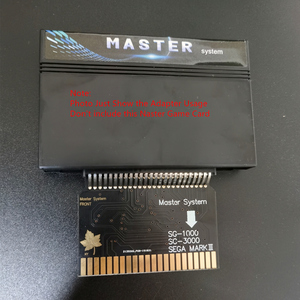SMS2SG1000 pour <span class=keywords><strong>Sega</strong></span> <span class=keywords><strong>Master</strong></span> System vers <span class=keywords><strong>Sega</strong></span> MARK III (Version japonaise) adaptateur de SC-3000 SG-1000 SMS vers adaptateur de console version japonaise - Product Image 4