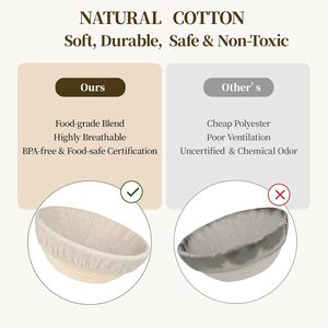 European Style <b>Bread</b> <b>Basket</b> Indonesian Rattan Pure Handmade Dough Fermentation Special Baking <b>Bread</b> Fermentation <b>Basket</b> - Product Image 4