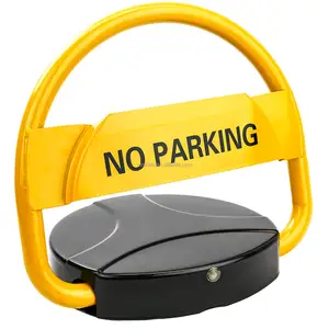 180 Degree Anti Collision Car Park Lot Center Barrier Solar Powered Charger Waterproof Solar Automatic Car Parking Space Lock