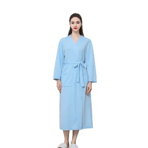 Sunhome Factory Hot Sale Bathrobe Luxury Bathrobes Women Waffle Spa Robe