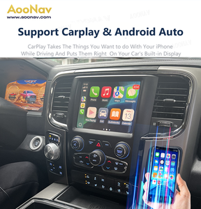 Caja de Conexión Inalámbrica para Sistema Android, Estéreo para Auto, para Dodge Ram 2013-2018, Adaptador Android, Pantalla Táctil, Actualización de Pantalla, Radio - Product Image 4