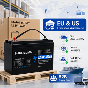 แบตเตอรี่ LiFePO4 12.8V 100Ah 1280Wh IP65 แบตเตอรี่ลิเธียมไอออนสำหรับเก็บพลังงานแสงอาทิตย์สำหรับระบบแผงโซลาร์เซลล์บ้าน - Product Image 6