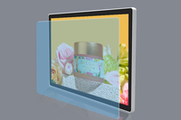 Android Lcd Publicidad Señalización digital 49 Pantalla de 55 pulgadas Pantalla giratoria interior Pantalla táctil montada en la pared con software