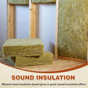 Panneau d'isolation en laine minérale résistant à la chaleur, insonorisant, pour poêles et murs de bâtiments (vente en gros) - Product Image 4