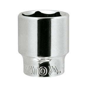 Yato 3/8 In Drive 6mm Short Hex <b>Socket</b> Chrome Plated Industrial Grade Automotive Repair - Product Image 1