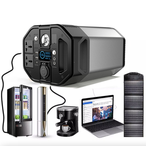 สถานีพลังงานสำรองแบบพกพา 500W 1000W พร้อมคลื่นไซน์บริสุทธิ์และตัวควบคุมการชาร์จพลังงานแสงอาทิตย์แบบ MPPT - Product Image 2