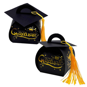 Caja para <span class=keywords><strong>Gorro</strong></span> <span class=keywords><strong>de</strong></span> Graduación 2026, Bolsa <span class=keywords><strong>de</strong></span> Embalaje para <span class=keywords><strong>Dulces</strong></span> Sorpresa para Fiesta <span class=keywords><strong>de</strong></span> Graduación, Bolsa Creativa <span class=keywords><strong>de</strong></span> Papel <span class=keywords><strong>con</strong></span> Borla Dorada - Product Image 4