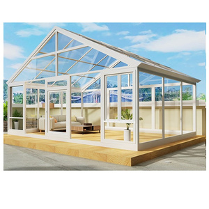 Serre commerciale <span class=keywords><strong>en</strong></span> aluminium DTOP NFRC CE ROHS pour jardin, maison de jardin, extérieur - Product Image 1
