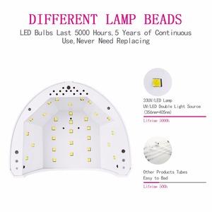 <span class=keywords><strong>Lampe</strong></span> UV LED SUN1s 48W NOUVELLE, sécheuse à ongles à usage domestique, minuterie à induction automatique 10/30/60s, séchage rapide de tous les vernis à ongles en gel, 30 LED - Product Image 3