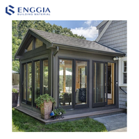 Serre en verre insonorisée sur mesure, moderne, triangulaire, autoportante, pour jardin d'hiver, cadre en aluminium, maison en verre pour villa