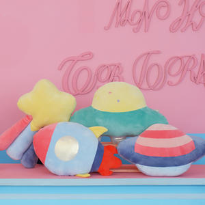 Vaisseau spatial météore planète fusée astronomie peluche <span class=keywords><strong>Triver</strong></span> peluche poupée jeter oreiller coussin bébé enfants garçon - Product Image 4