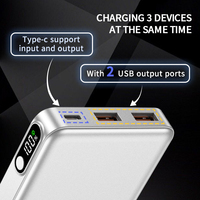 Meilleure vente Powerbank portable Power Banks chargeurs haute capacité 10000mah Power Bank