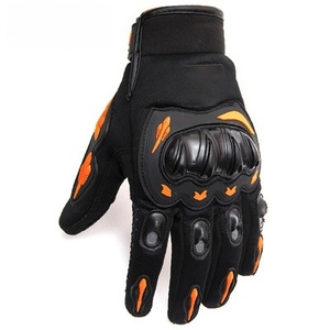 Guantes de Ciclismo Resistentes al Agua con Pantalla Táctil, Cinco Dedos, Protección de Nudillos, Malla Transpirable, Tira Reflectante, Correa Ajustable para - Product Image 3