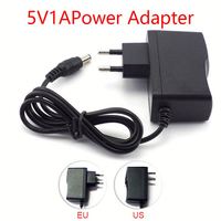 Adaptor Daya Universal AC DC 5V 9V 12 Volt, 110V 220V ke 5V 6V 8V 12V 13V 15V 24V 1A 2A 3A,  EU untuk Lampu LED Strip