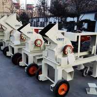 Broyeur à marteaux de série PC de haute qualité pour granit de basalte de calcaire-Broyeur de minerai de pierre portable avec composants de noyau de moteur de moteur