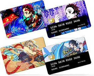 Waterproof Custom Wholesale Card Skin NFC Protection Adhesive Characters Card Sticker for Debit Bank Cards for Boys