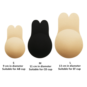 Soutien-gorge Invisible en Silicone, fabrication magnifique, Invisible, oreilles de lapin - Product Image 5